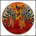 I'm Gonna Be King Collector Plate by Disney Studio Artists MAIN