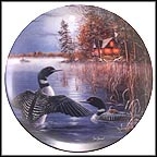 Evening Mist Collector Plate by Jim Hansel MAIN