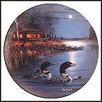 Moonlight Echoes Collector Plate by Jim Hansel MAIN