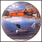 Tranquil Refuge Collector Plate by Jim Hansel MAIN