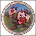 Wednesday's 'Toon Has A Devilish Mind Collector Plate by Craig Nelson MAIN