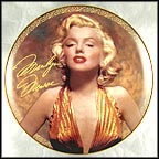 Golden Glow Collector Plate by Joanie Schwarz MAIN