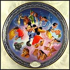 Once Upon A Kiss Collector Plate by Disney Studio Artists MAIN