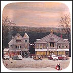The Antique Shop & Rockwell Studio Collector Plate by Norman Rockwell MAIN
