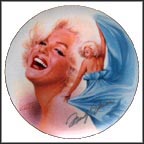 A Twinkle In Her Eye Collector Plate by Chris Notarile MAIN