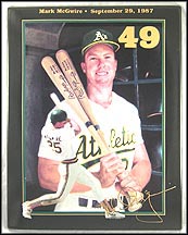 Rookie Record 49 Collector Plate by Danny O'Leary MAIN