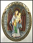Gracious Mother Of Joy Collector Plate by Gerry Hoover MAIN