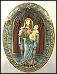 Gracious Mother Of Salvation Collector Plate by Gerry Hoover MAIN