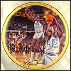 1982 NCAA Championship Collector Plate by Chuck Gillies MAIN