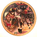 1991 Championship Collector Plate by Chuck Gillies MAIN