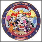 Mickey's 65th Birthday 1993 Collector Plate by Disney Studio Artists MAIN