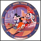 The Brave Little Tailor 1938 Collector Plate by Disney Studio Artists MAIN