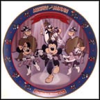 Mickey Mouse Club 1955 Collector Plate by Disney Studio Artists MAIN