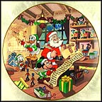 Naughty Or NIce? Collector Plate by Disney Studio Artists MAIN