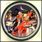 Mickey And Minnie's Moonlit Tango Collector Plate by Disney Studio Artists MAIN