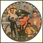 Red, White And G.I. Blues Collector Plate by Bruce Emmett MAIN