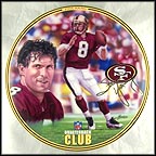 Steve Young Collector Plate by Rick Brown MAIN