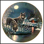 Midnight Guard Collector Plate by Don Ningewance MAIN