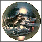 Silent Sentries Collector Plate by Don Ningewance MAIN