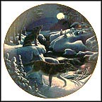 Song To The Night Collector Plate by Don Ningewance MAIN