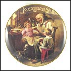 August: The Toy Maker Collector Plate by Norman Rockwell MAIN