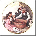 October: Halloween Frolic Collector Plate by Norman Rockwell MAIN
