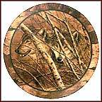 Forest Echo Collector Plate by David Wenzel MAIN