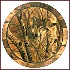 Woodland Retreat Collector Plate by David Wenzel MAIN