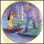 The Moment They Touch Collector Plate by Disney Studio Artists MAIN