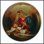 Holy Mother And Child Collector Plate MAIN