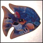 Waves Of Color Collector Plate by Christian Riese Lassen MAIN
