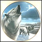 Night Sentries Collector Plate by Kevin Daniel MAIN