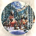 Before the Hunt Collector Plate by Kirk Randle MAIN