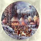 Wolf Dance Collector Plate by Kirk Randle MAIN