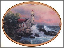 Hope's Cottage Collector Plate by Thomas Kinkade MAIN