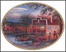 August - Summertime Collector Plate by Terry Redlin MAIN