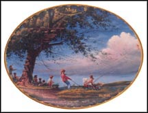 May - Spring Fever Collector Plate by Terry Redlin MAIN