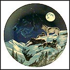 Moonlit Vigil Collector Plate by Cynthie Fisher MAIN
