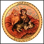 Little Paws Leave Deep Impressions Collector Plate by Karen Murray MAIN
