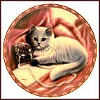 Tabitha On Taffeta Collector Plate by Ron Iverson MAIN
