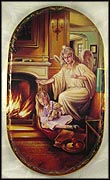 Nurturing Innocence Collector Plate by Walter Wiessmann MAIN