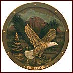 Spirit Of Freedom Collector Plate by Gene Dieckhoner MAIN