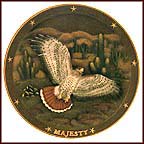 Spirit Of Majesty Collector Plate by Gene Dieckhoner MAIN