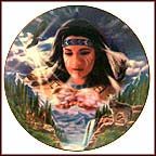 Mystic Wind Collector Plate by Robin Koni MAIN