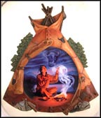 Seeking The Spirit Collector Plate by Andrew Farley MAIN