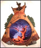 Sacred Vision Collector Plate by Andrew Farley MAIN