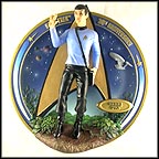 Commander Spock Collector Plate MAIN
