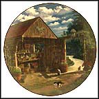 Garden Hideaway Collector Plate by Dave Henderson MAIN