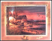 Hunter's Haven Collector Plate by Terry Redlin MAIN