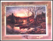 Morning Solitude Collector Plate by Terry Redlin MAIN